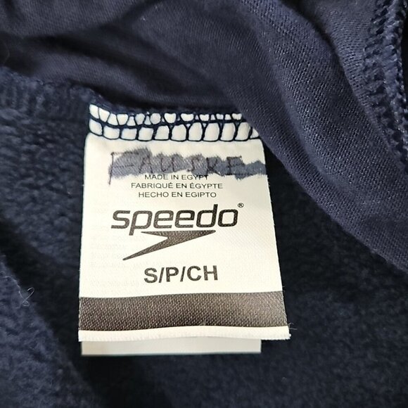 Speedo Joggers Men's Small Navy Blue Drawstring Pockets Elastic Waist 7720131 - Picture 5 of 13